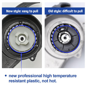 Moroxi close-up of aluminum housing highlighting corrosion resistance benefit