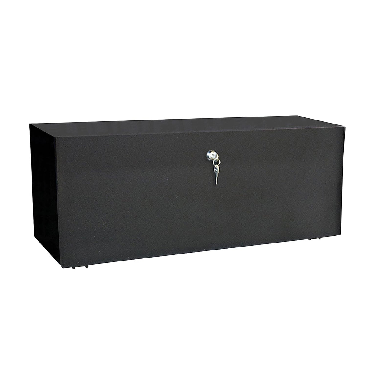 MORryde front view of storage box showing durable exterior and neat fit