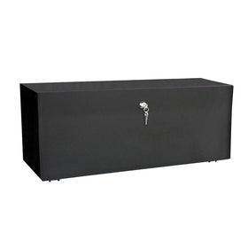 MORryde front view of storage box showing durable exterior and neat fit