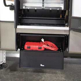 MORryde open compartment with tools showing easy access and organization