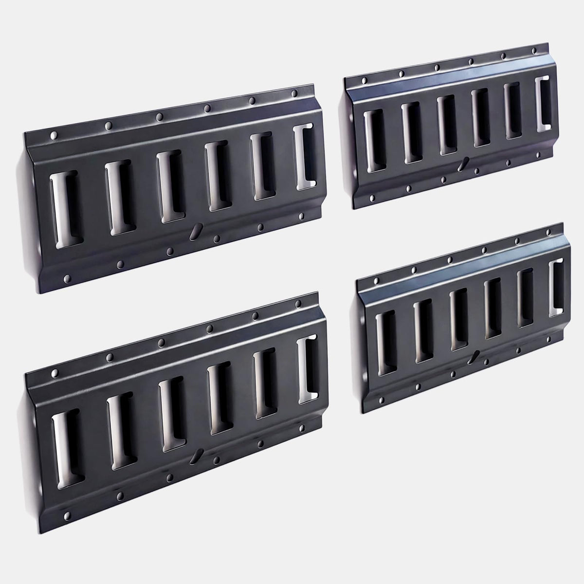 MorScan array of E-track accessories demonstrating broad compatibility and versatility
