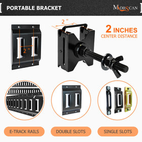 MorScan bolt through-hole demo showing 4" and 6" bolt flexibility