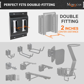 MorScan close-up of double slot detail displaying precise fit and secure hold