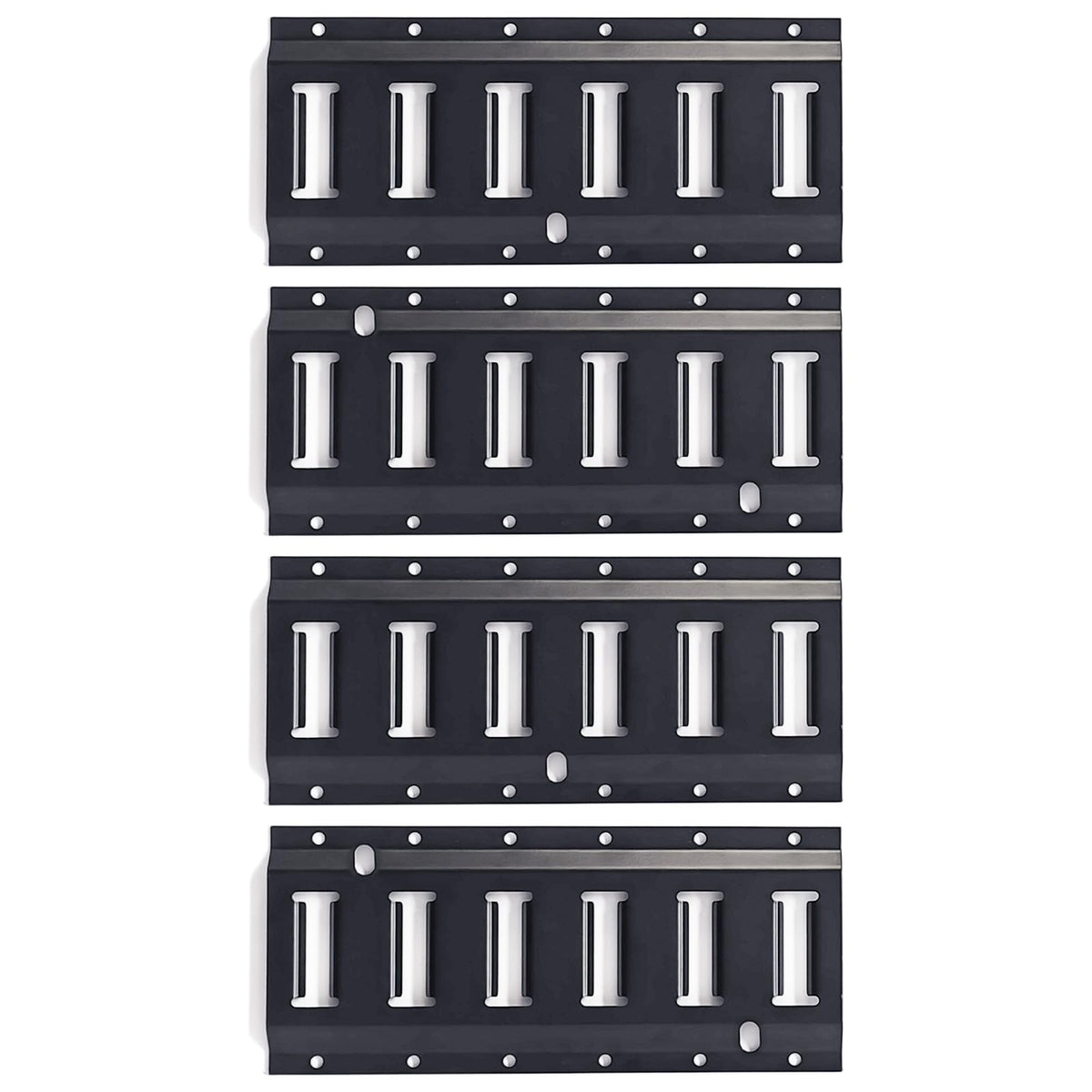 MorScan front view of 4-pack rails showing compact packaging and convenience