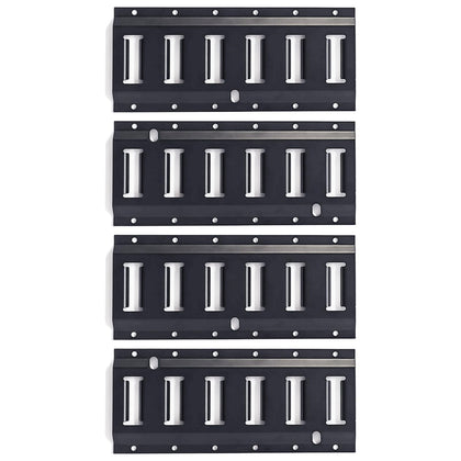 MorScan front view of 4-pack rails showing compact packaging and convenience