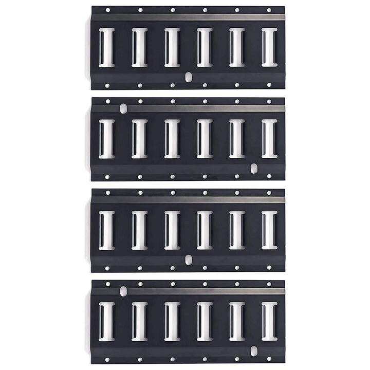 MorScan front view of 4-pack rails showing compact packaging and convenience