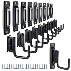MorScan front pack view showing included J-hooks and slots with clear organization benefit