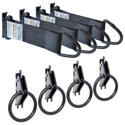MorScan front packaging showing 4 black O‑rings and 4 tie‑offs, durable kit benefit