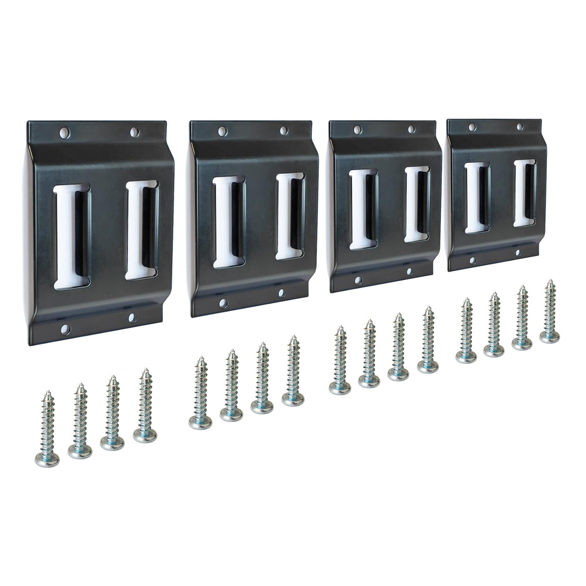 MorScan front plate packaging showing four plates and screws for fast mounting