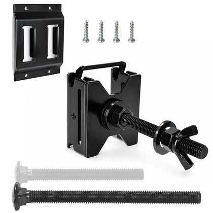 MorScan front view assembled mount showing compact profile and secure fit