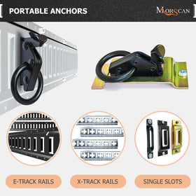 MorScan installed on trailer E-Track offering secure anchor points