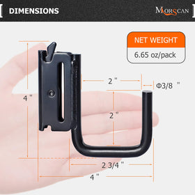 MorScan side profile with ruler showing 2-inch inner clearance and correct scale