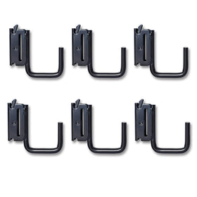 MorScan hooks in a workshop setting organizing hoses and gear for easy reach