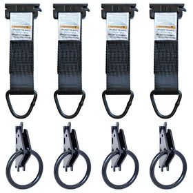 MorScan used in a trailer securing motorcycle, demonstrating real‑world load security
