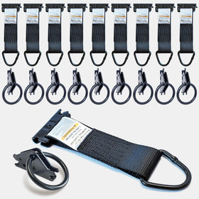 MorScan anchors securing cargo in truck bed showcasing transport reliability