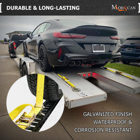MorScan anchor beside ruler showing compact size for space-conscious users