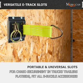MorScan screws and hardware arranged showing included fasteners for quick install