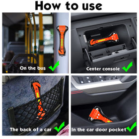MorTime in roadside lifestyle scene showing easy retrieval and passenger-ready safety benefit