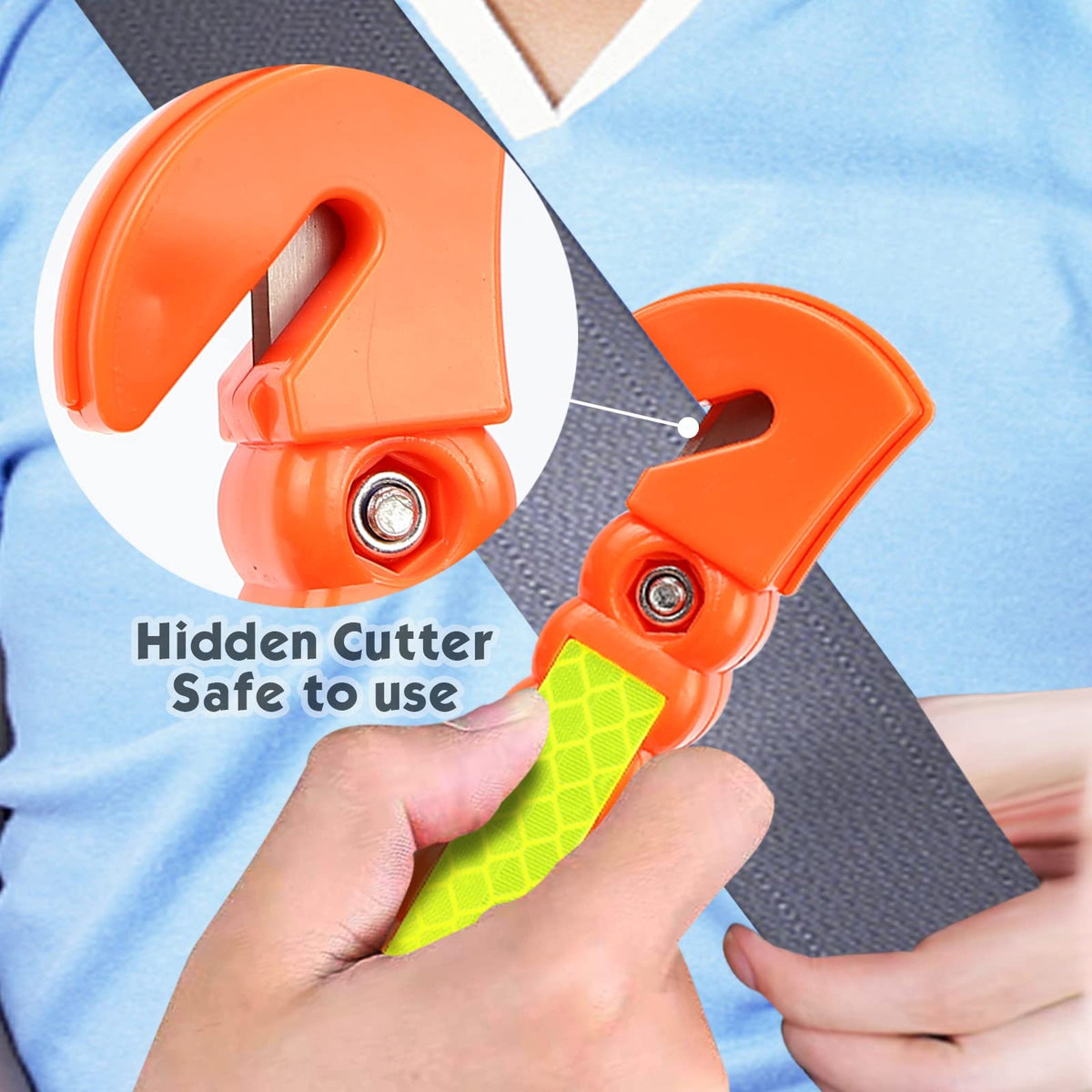 MorTime mounted in car door pocket on bracket ready for quick access and fast emergency reach