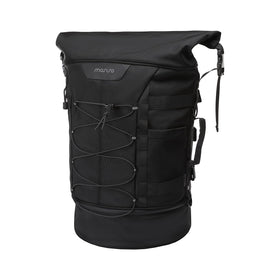MOSISO front view of backrest bag showing durable construction and easy access