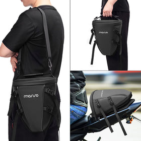 MOSISO strap and buckles detail showing attachment points and safety