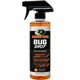 CLENZOIL Mossy Oak front packaging showing ready-to-use 16 oz bottle and benefits