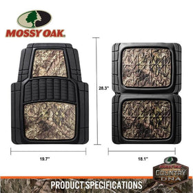 Mossy Oak mats in outdoor truck showing protection after hunting trip