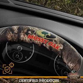 Mossy Oak detail of hand grip zones improving traction and minimizing slippage