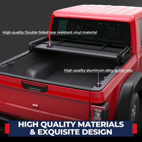 MOSTPLUS tri-fold folded back showing quick bed access and convenience