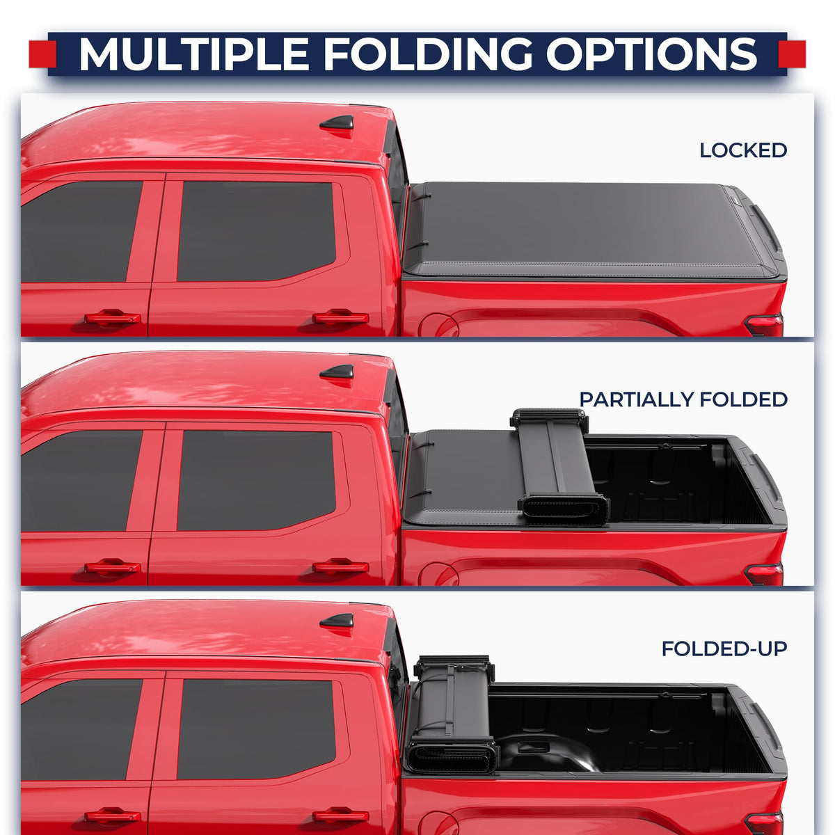 MOSTPLUS folded stacked panels demonstrating compact access benefit