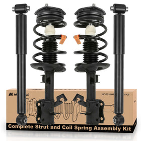 MOSTPLUS front strut assembly front view showing fitment and improved handling