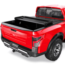 MOSTPLUS front view installed on Nissan Frontier showing neat protection