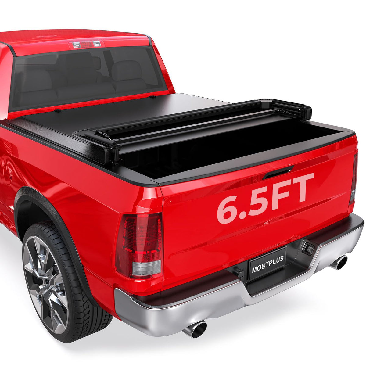 MOSTPLUS front view on truck bed showing sleek protection and easy fit