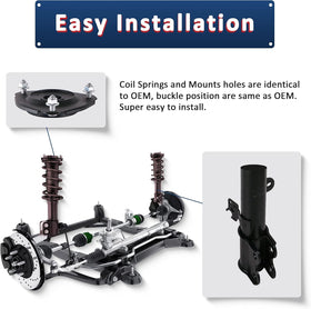 MOSTPLUS installed on Mazda 3 front demonstrating fitment and benefit of improved stability
