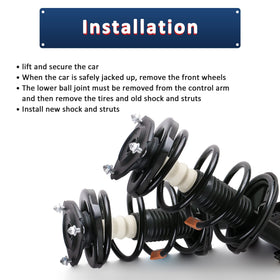 MOSTPLUS installed strut on Nissan Sentra demonstrating restored ride stability