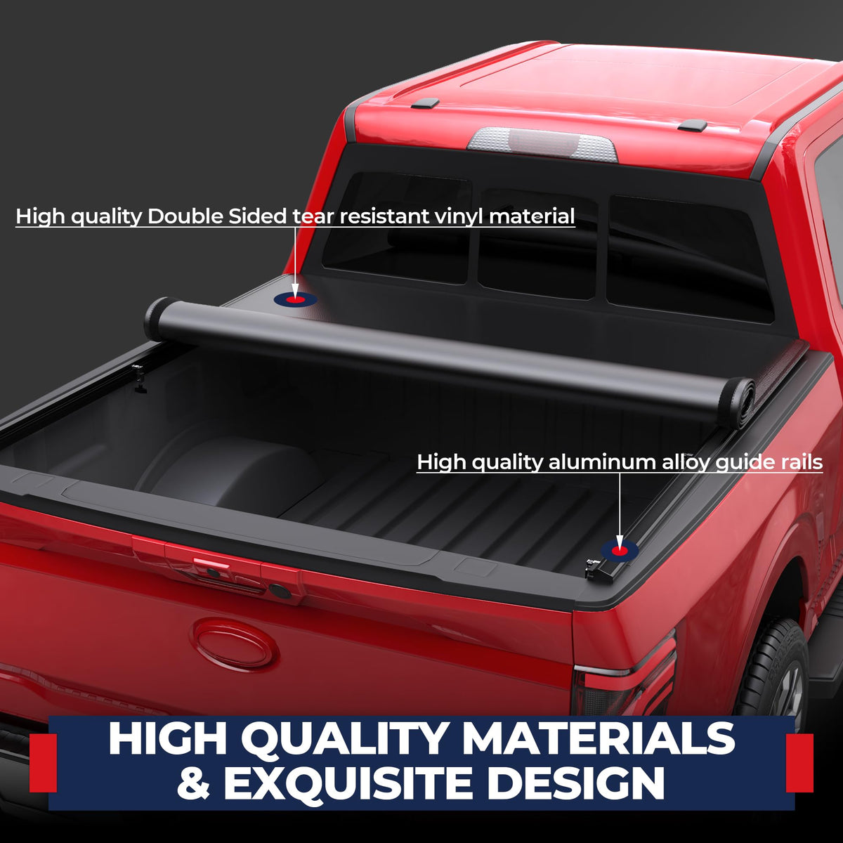 MOSTPLUS roll-up operation demonstrating easy access and quick stow