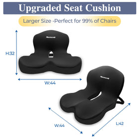 Mosxoed adjustable strap and buckle securing cushion on any seat for safety