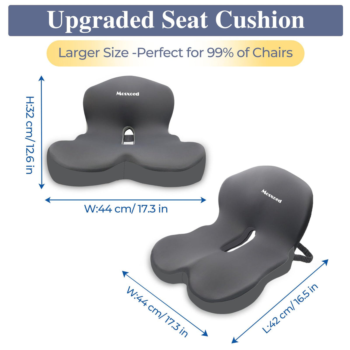 Mosxoed anti-slip base detail showing grip for secure positioning