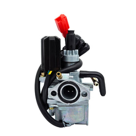 MothAr carburetor front view showing flange and mounting points for easy fit verification