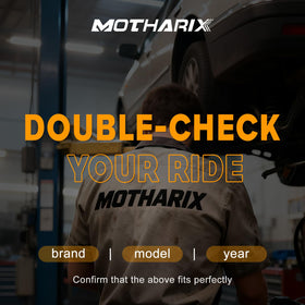 MOTHARIX kit layout with all included parts for hassle-free install