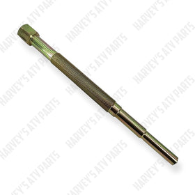 Mother Clutcher shown beside ruler to illustrate size and easy-install benefit