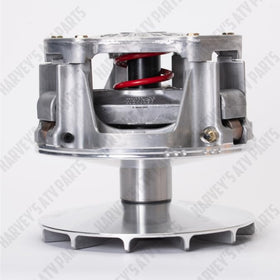 MOTHER CLUTCHER secondary clutch front view highlighting round rollers for smoother engagement