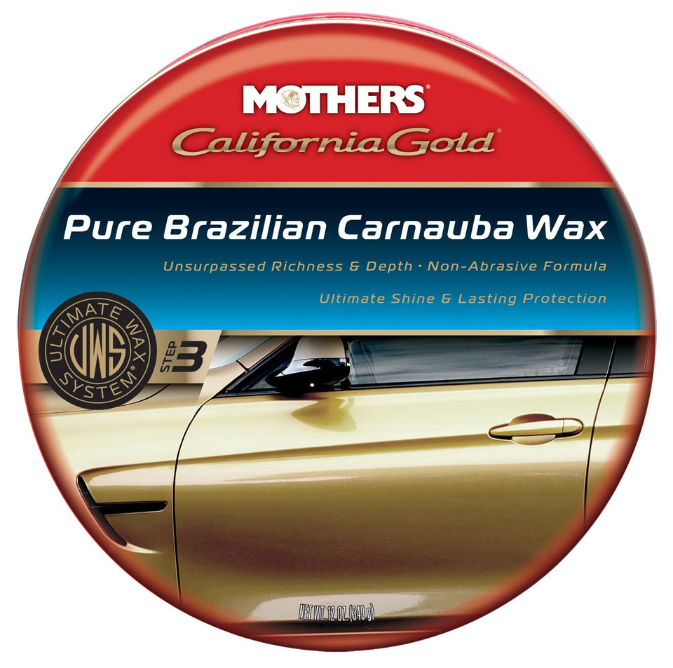 Mothers California Gold front label showing product identity and benefits