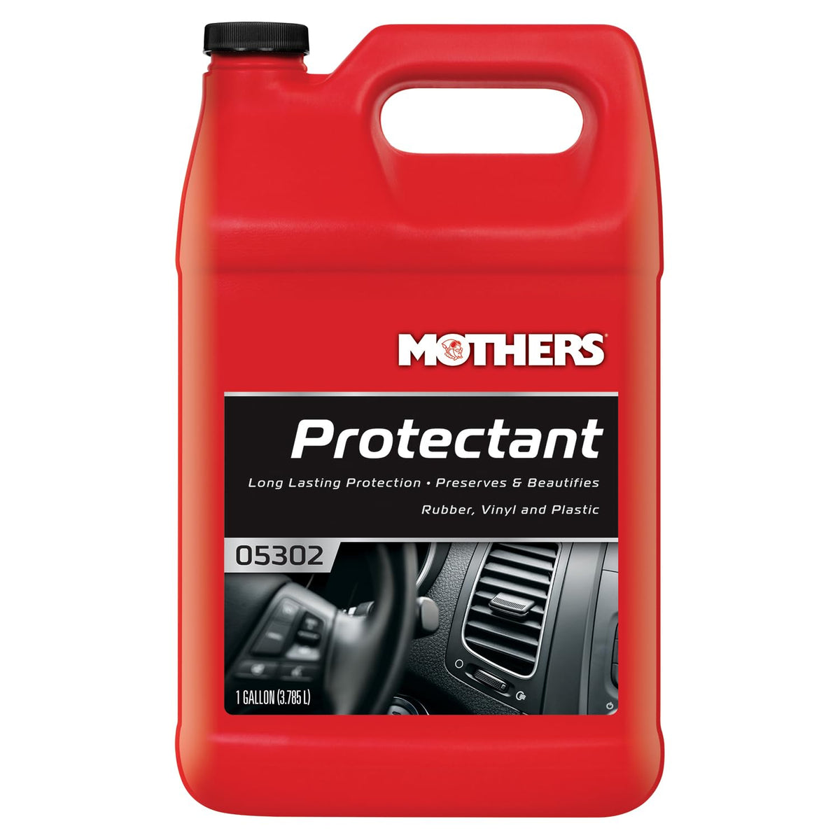Mothers Protectant gallon front label showing product benefits