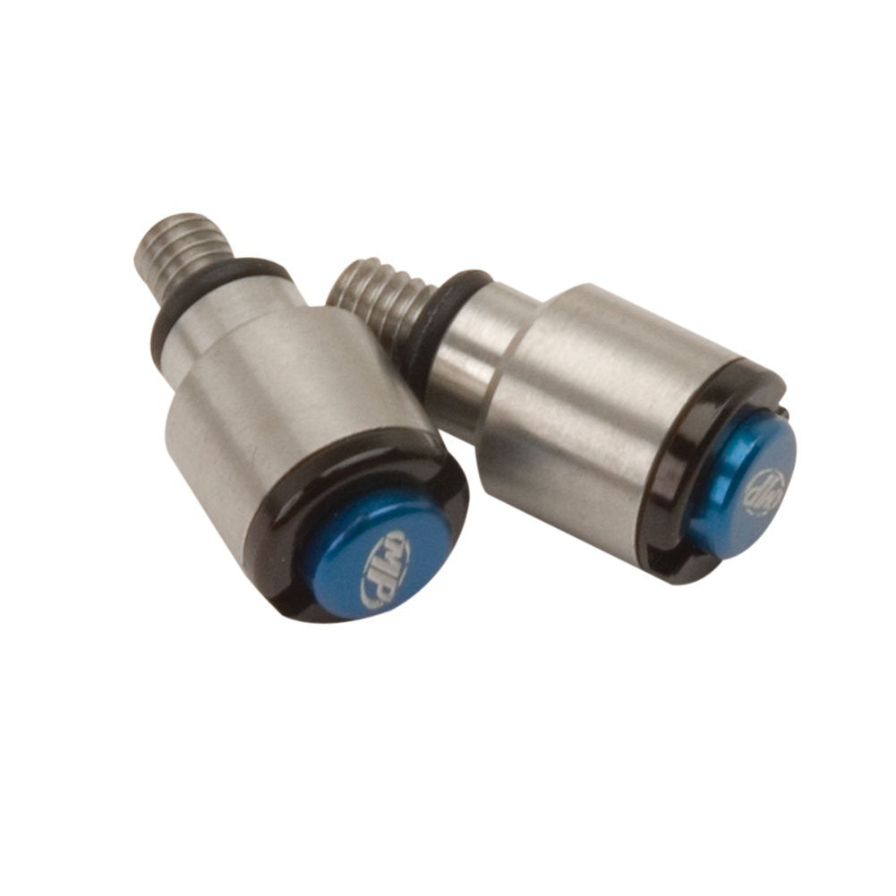 Motion Pro black micro fork bleeder front view showing compact stainless steel design and easy maintenance