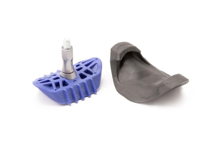 Motion Pro rim lock beside scale and coin showing lightweight design benefit