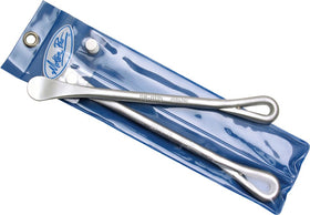 Motion Pro spoon tire iron front view showing shape and portable benefits