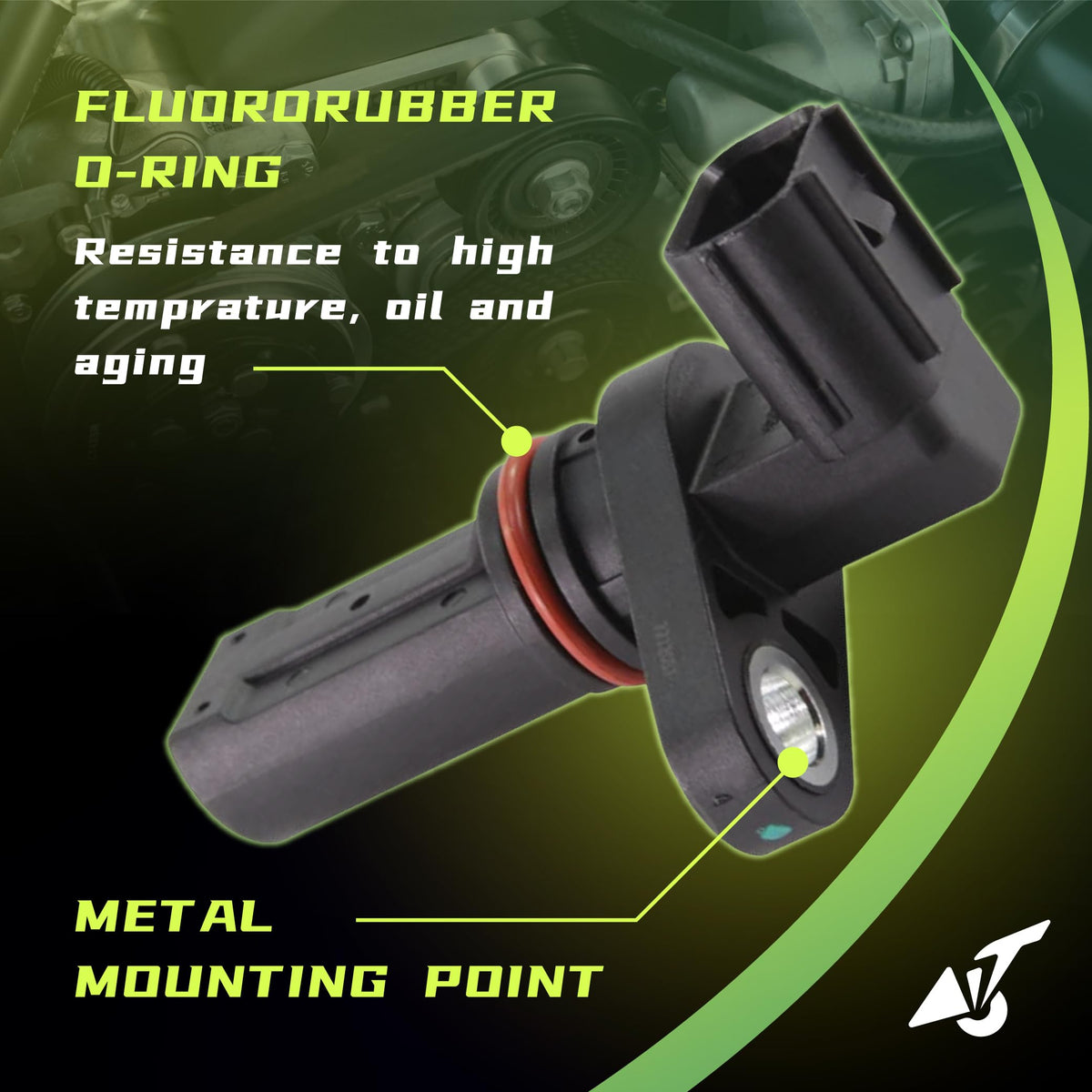 MOTISEN side profile showing sensor dimensions for easy fit verification