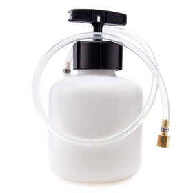 Motive Products 1108 three-prong GM adapter attached to lid for secure seal