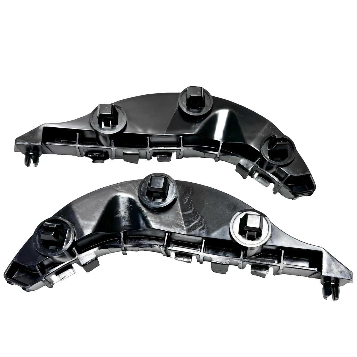 MotivPart left bumper bracket close-up highlighting precise mounting holes